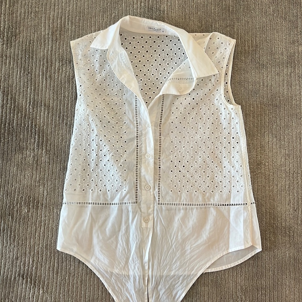 Equipment shirt white
